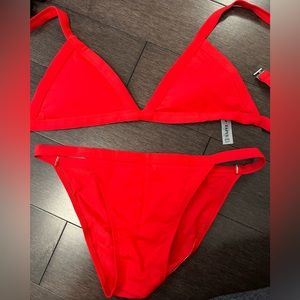 Zaful Red Bikini